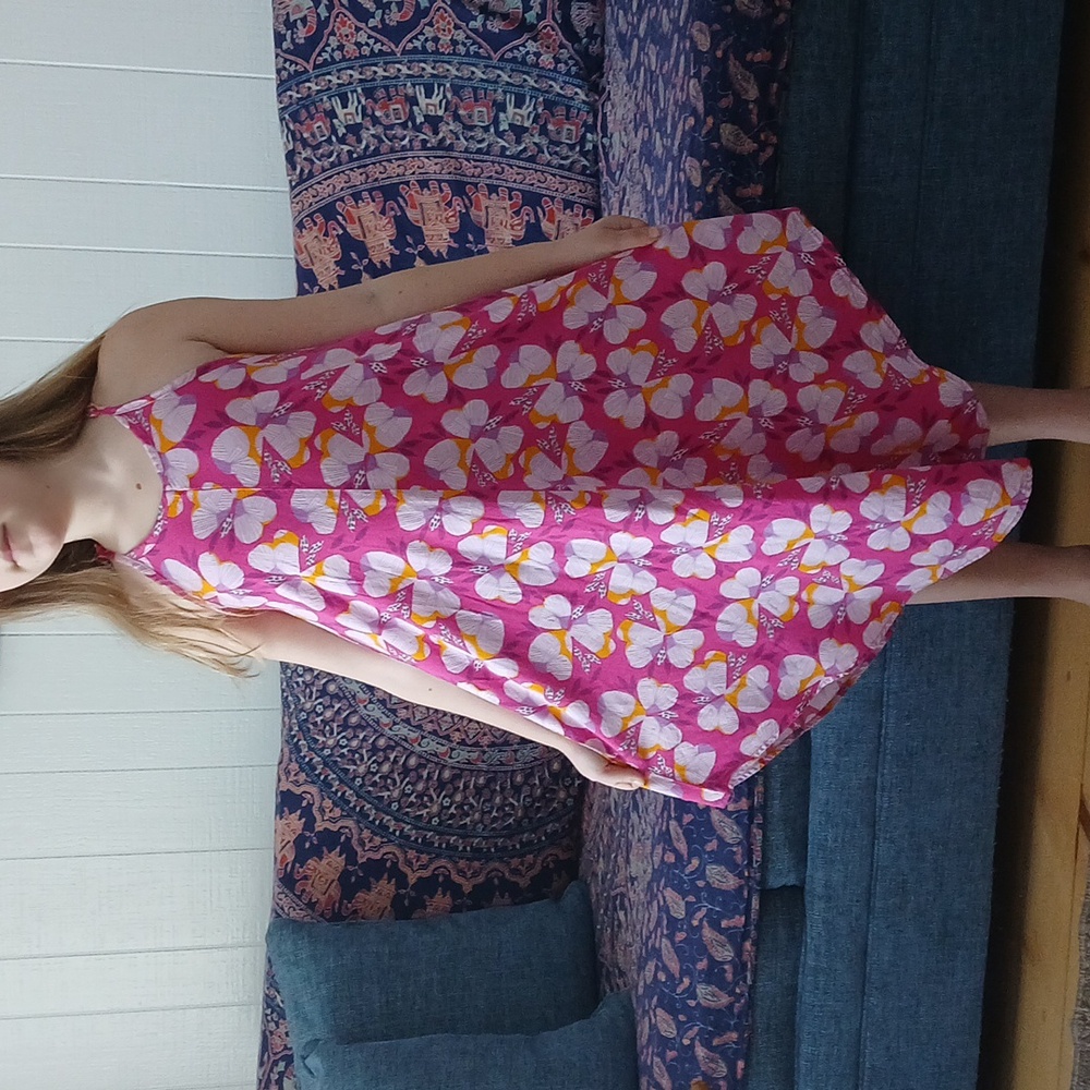 Girls size 7/8 Cat & Jack floral summer dress
